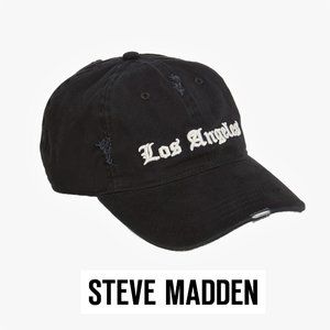 NWT Steve Madden Distressed L.A. Dad Baseball Cap